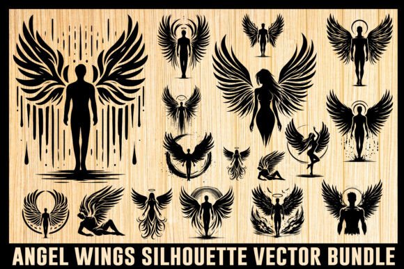 Angel Wings Silhouette Vector Bundle: A Designer’s Practical Review