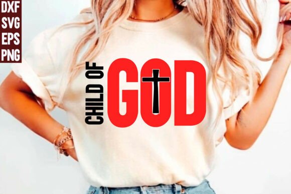 Child of God Svg: A Faith-Based Design for Real Embroidery Projects