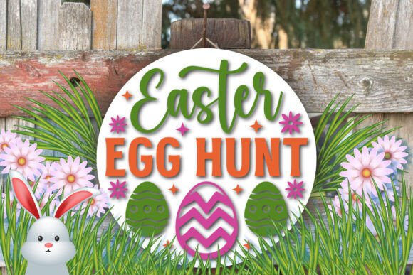 Easter Blessings Round Sign – A Thoughtful Embroidery Design for Spring Projects
