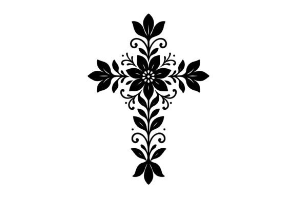 Elegant Floral Christian Cross Design Review for Real Projects