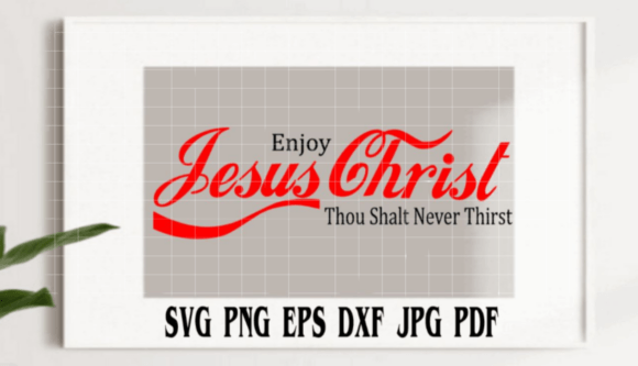 Enjoy Jesus Christ Thou Shalt Never Thirst Embroidery Design Review