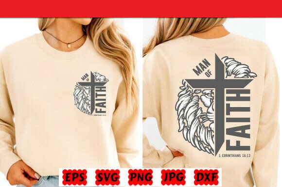 Man of Faith Svg Embroidery Design Review for Real Projects
