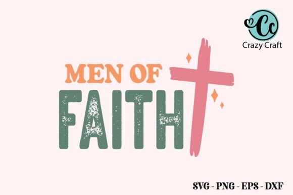 Men of Faith Svg Png: A Thoughtful Embroidery Design for Real Projects