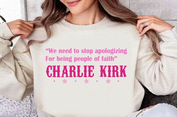 People of Faith SVG, Charlie Kirk PNG Review for Real Embroidery Projects