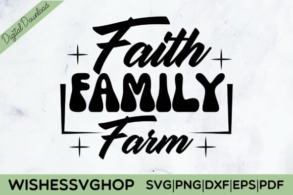 Reviewing Faith Family Farm SVG PNG for Real Embroidery Projects