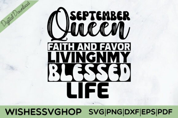 September Queen Faith SVG PNG Review: A Thoughtful Embroidery Design for Real Projects