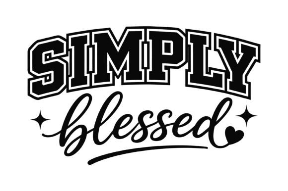Simply Blessed Faith SVG: A Thoughtful Design for Real Projects